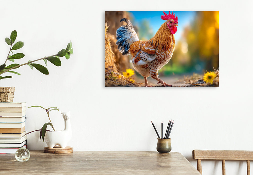 Premium Textil-Leinwand Ein Prachtexemplar