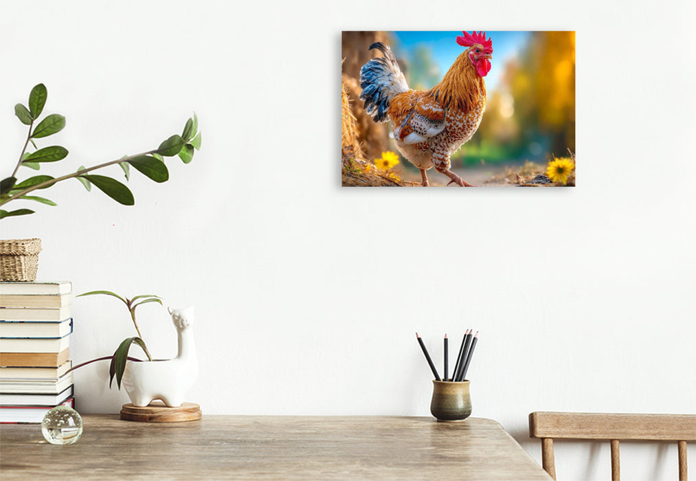 Premium Textil-Leinwand Ein Prachtexemplar