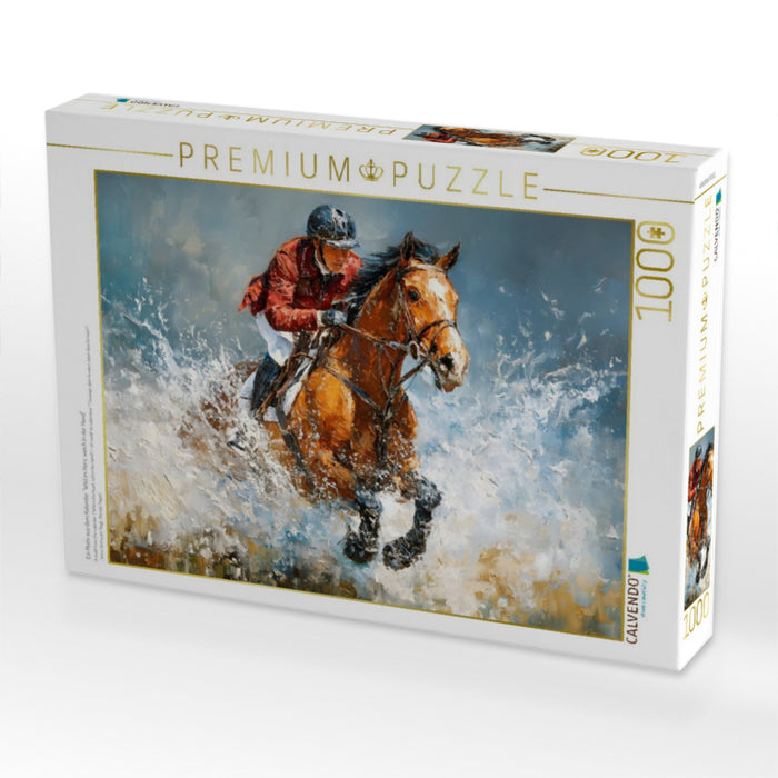 Ein Motiv aus dem Kalender "Wild im Herz, weich in der Hand" - CALVENDO Foto-Puzzle'