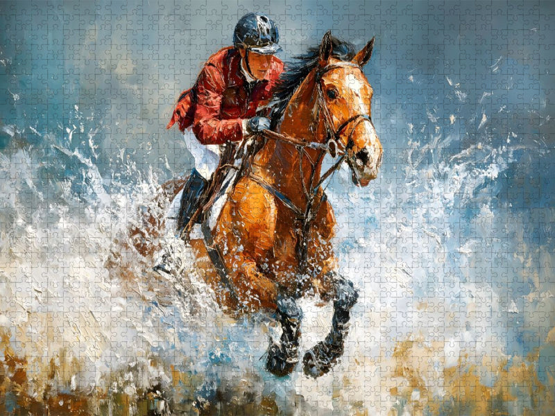 Ein Motiv aus dem Kalender "Wild im Herz, weich in der Hand" - CALVENDO Foto-Puzzle'