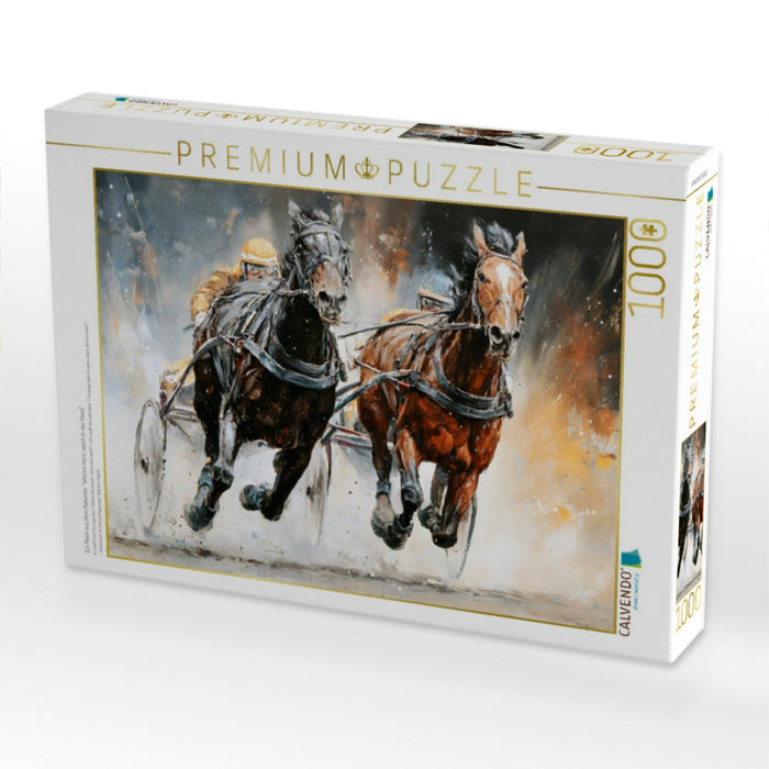 Ein Motiv aus dem Kalender "Wild im Herz, weich in der Hand" - CALVENDO Foto-Puzzle'