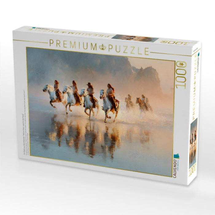 Ein Motiv aus dem Kalender "Wild im Herz, weich in der Hand" - CALVENDO Foto-Puzzle'