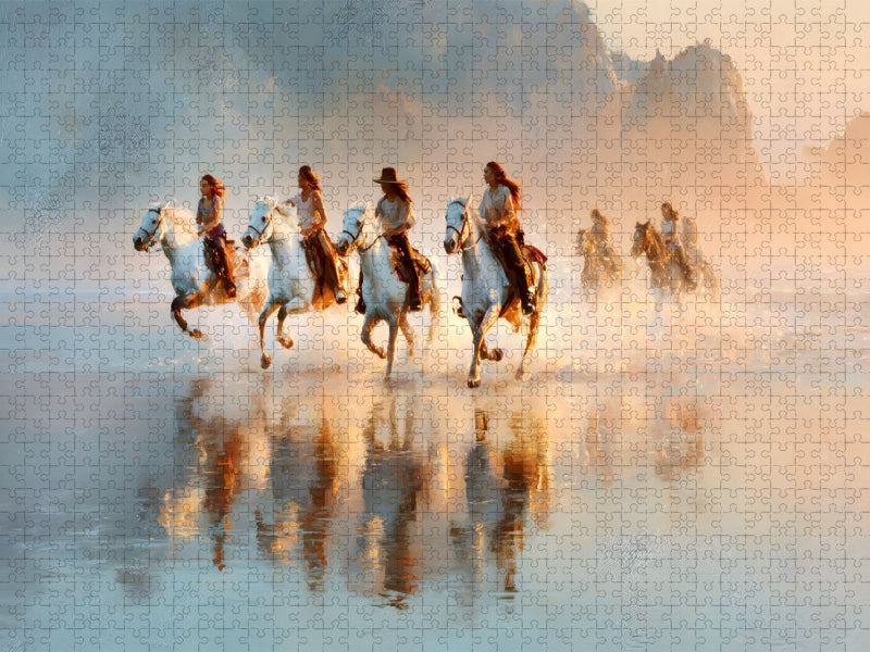 Ein Motiv aus dem Kalender "Wild im Herz, weich in der Hand" - CALVENDO Foto-Puzzle'