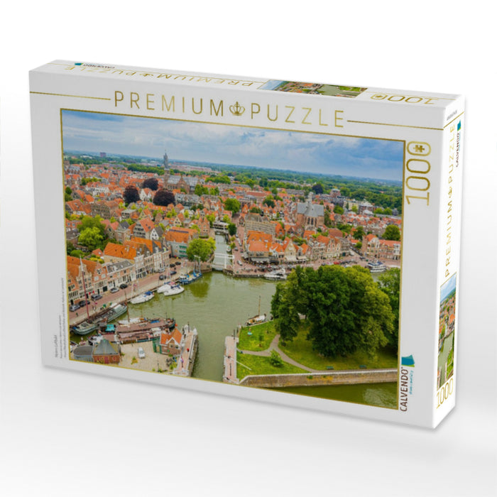 Hoorn Luftbild - CALVENDO Foto-Puzzle'