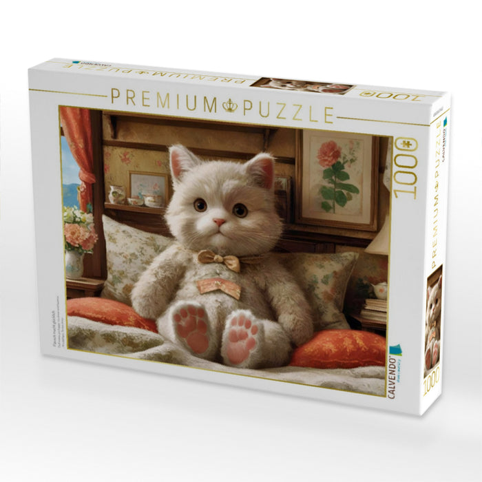 Flausch macht glücklich. - CALVENDO Foto-Puzzle'