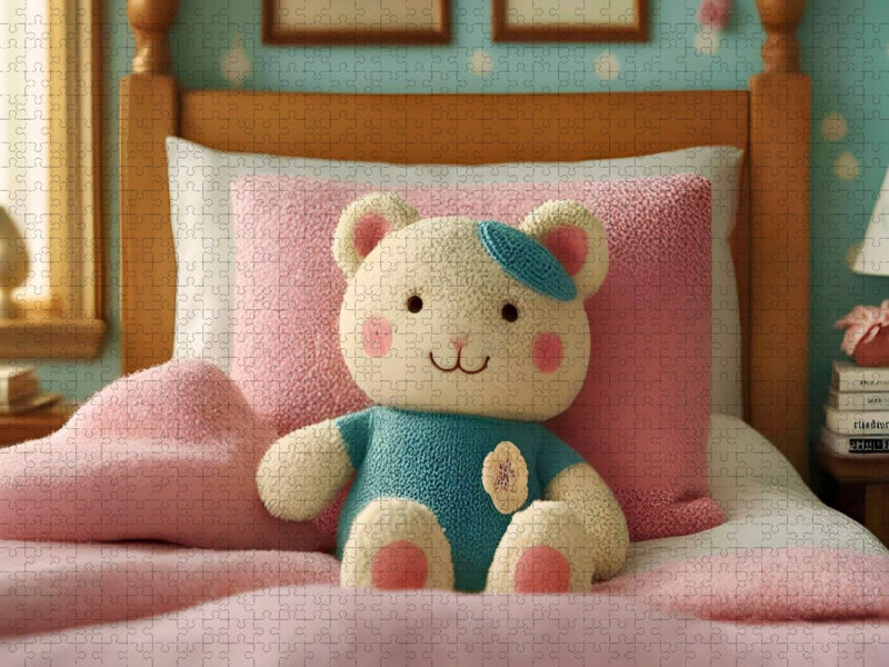 Knuddel mich, ich bin flauschig. - CALVENDO Foto-Puzzle'