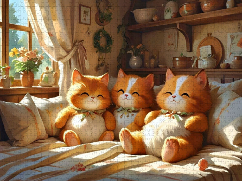 Ein Knuddel sagt mehr als tausend Worte. - CALVENDO Foto-Puzzle'