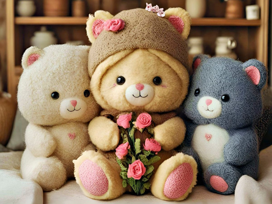 Komm kuscheln – ich bring die Wärme mit. - CALVENDO Foto-Puzzle'