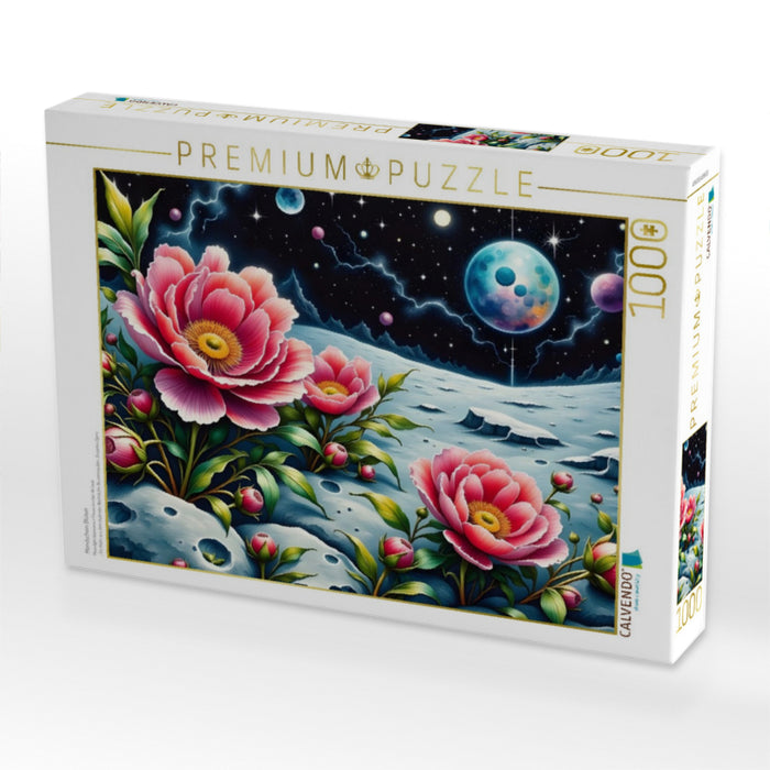 Mondschein Blüten - CALVENDO Foto-Puzzle'