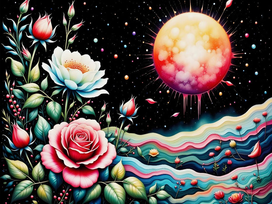 Blütenschimmer - CALVENDO Foto-Puzzle'