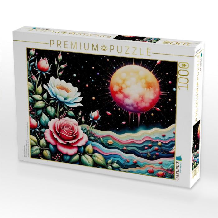 Blütenschimmer - CALVENDO Foto-Puzzle'