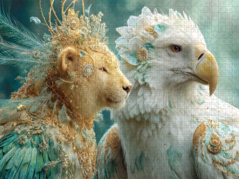 Humorvolle Hybridtiere - CALVENDO Foto-Puzzle'