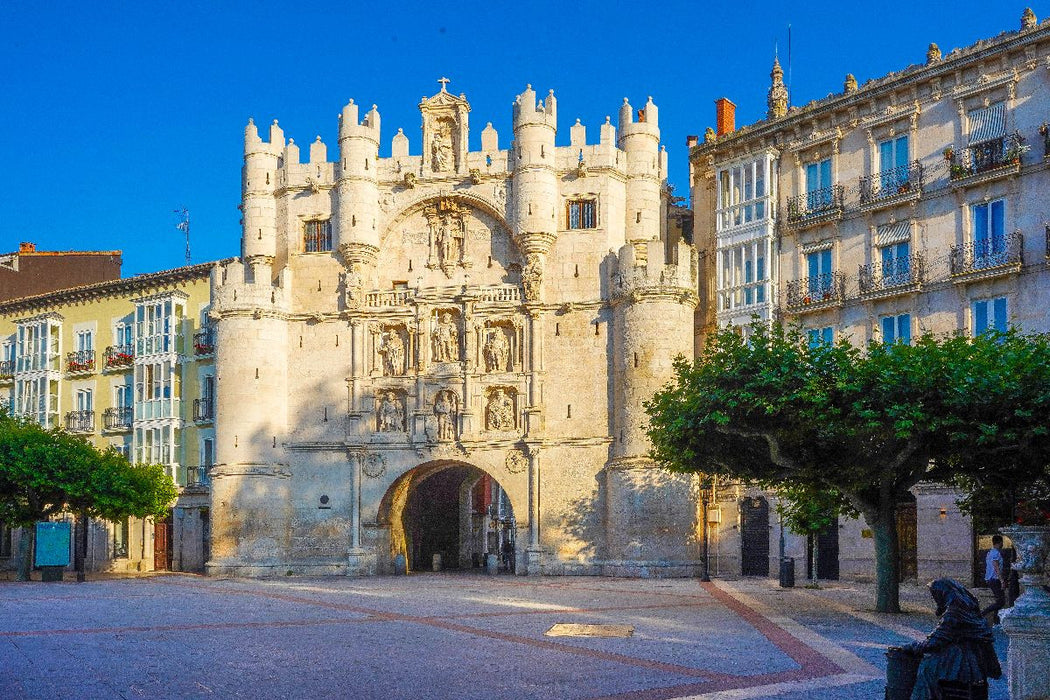 Premium Textil-Leinwand Arco de Santa María