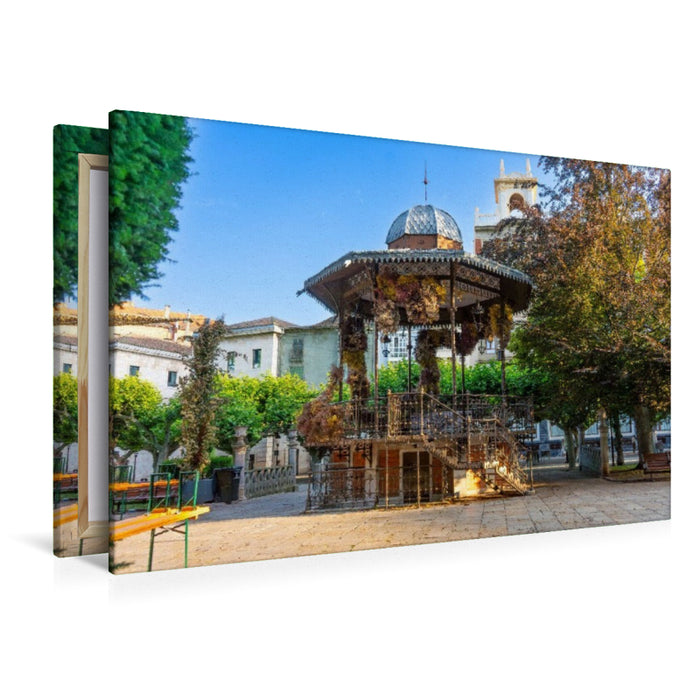 Premium Textil-Leinwand Pavillon vor dem Theater Principal