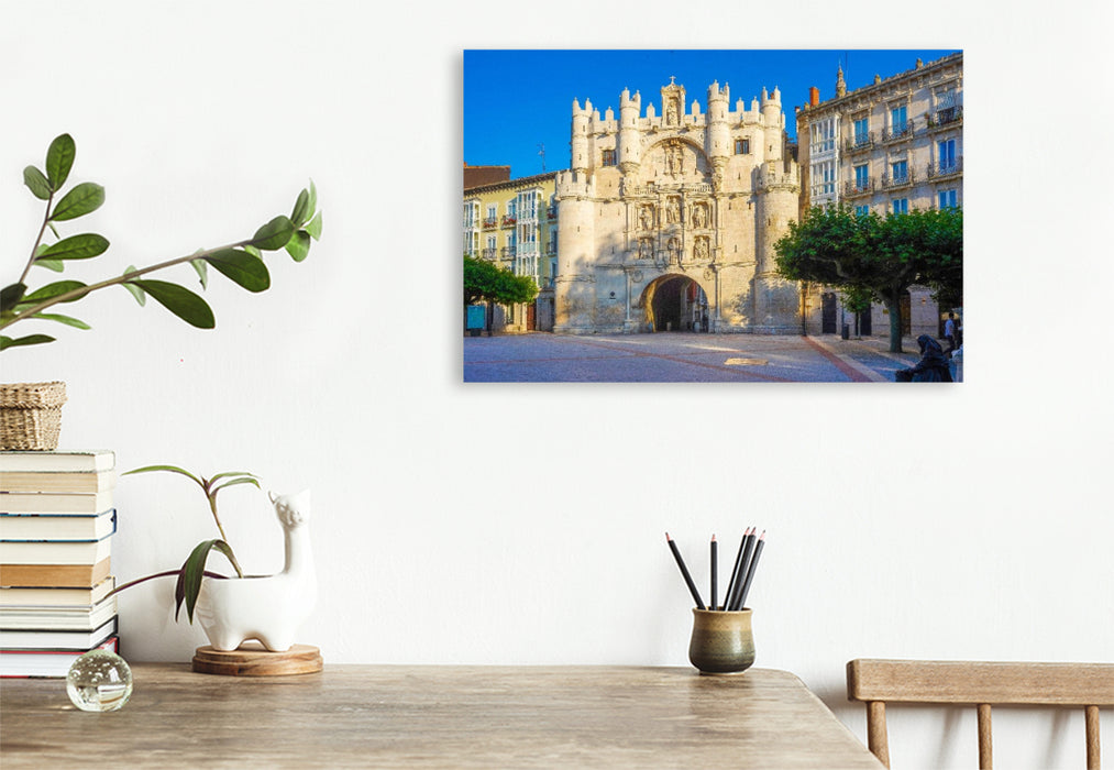 Premium Textil-Leinwand Arco de Santa María