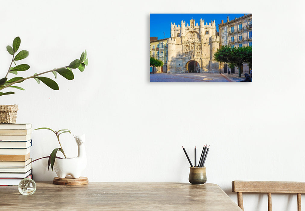 Premium Textil-Leinwand Arco de Santa María