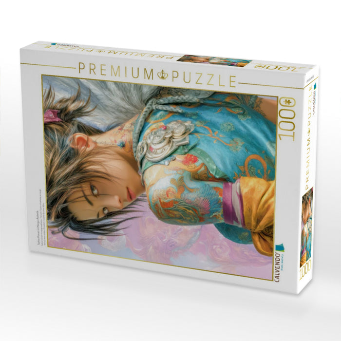 Taatoo Frauen in Manga-Ästhetik - CALVENDO Foto-Puzzle'