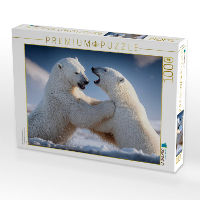 Ein ritualisierter Kampf - CALVENDO Foto-Puzzle'