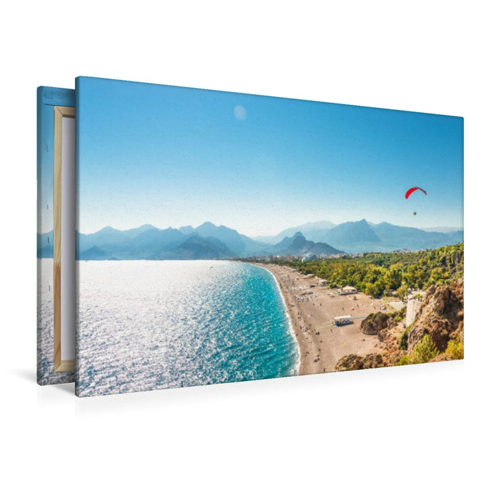 Premium Textil-Leinwand Türkei, Antalya: Urlaubsparadies am Mittelmeer