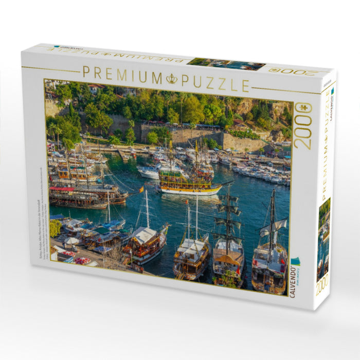 Türkey, Antalya: Altes Marine Kaleici in der Innenstadt - CALVENDO Foto-Puzzle'