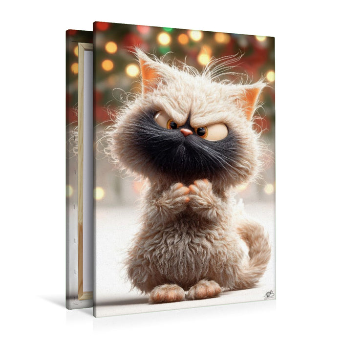 Premium Textil-Leinwand Weil der Baum kein Fitness-Gerät ist