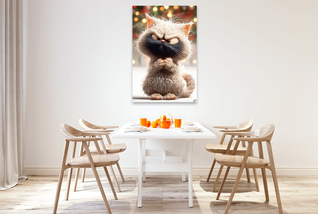 Premium Textil-Leinwand Weil der Baum kein Fitness-Gerät ist