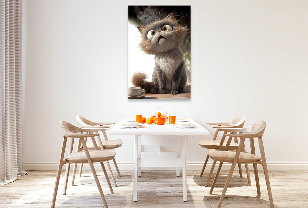 Premium Textil-Leinwand Weil sie die bestenplätze wählen