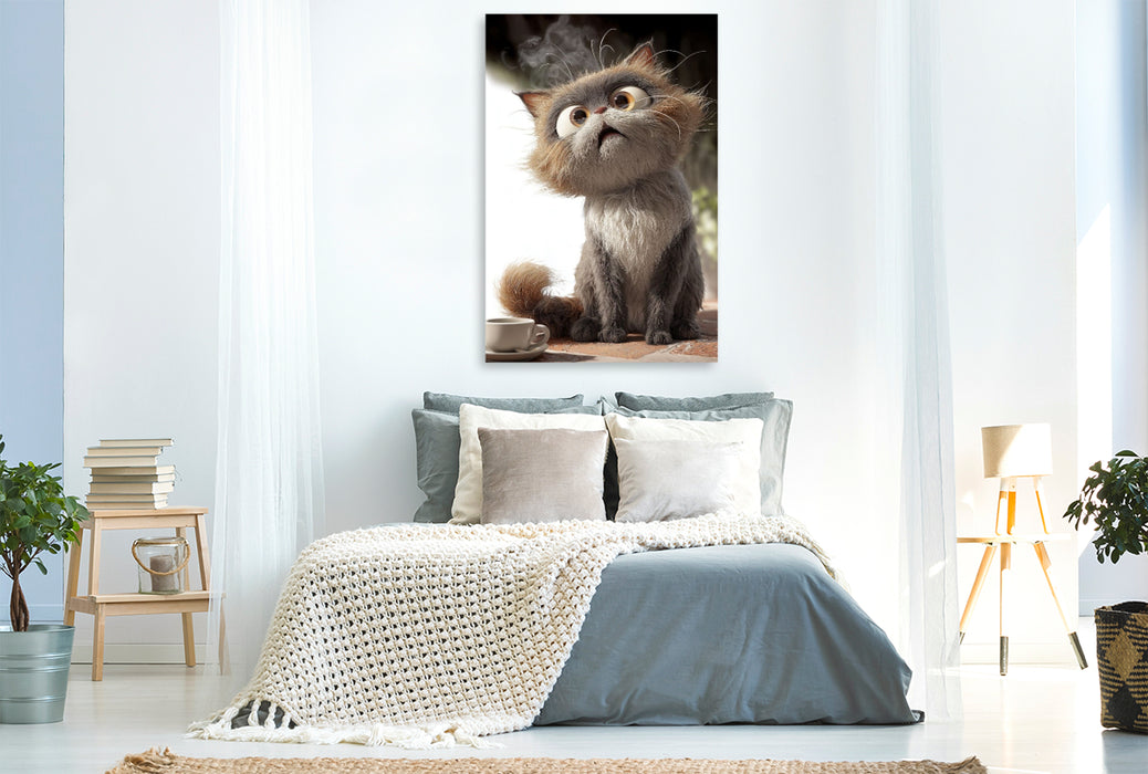 Premium Textil-Leinwand Weil sie die bestenplätze wählen