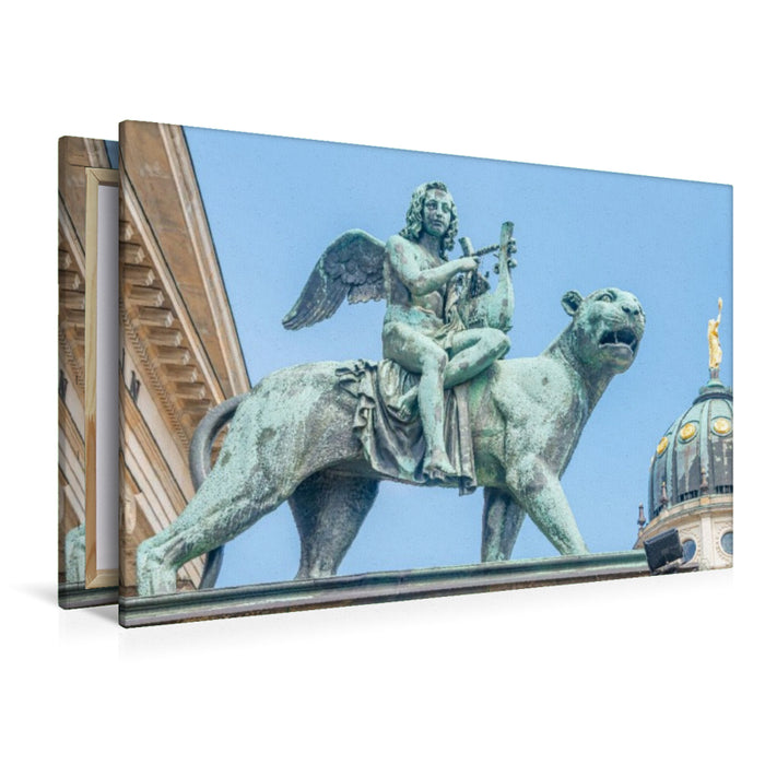 Premium Textil-Leinwand Berlin, Skulpturen im Konzerthaus