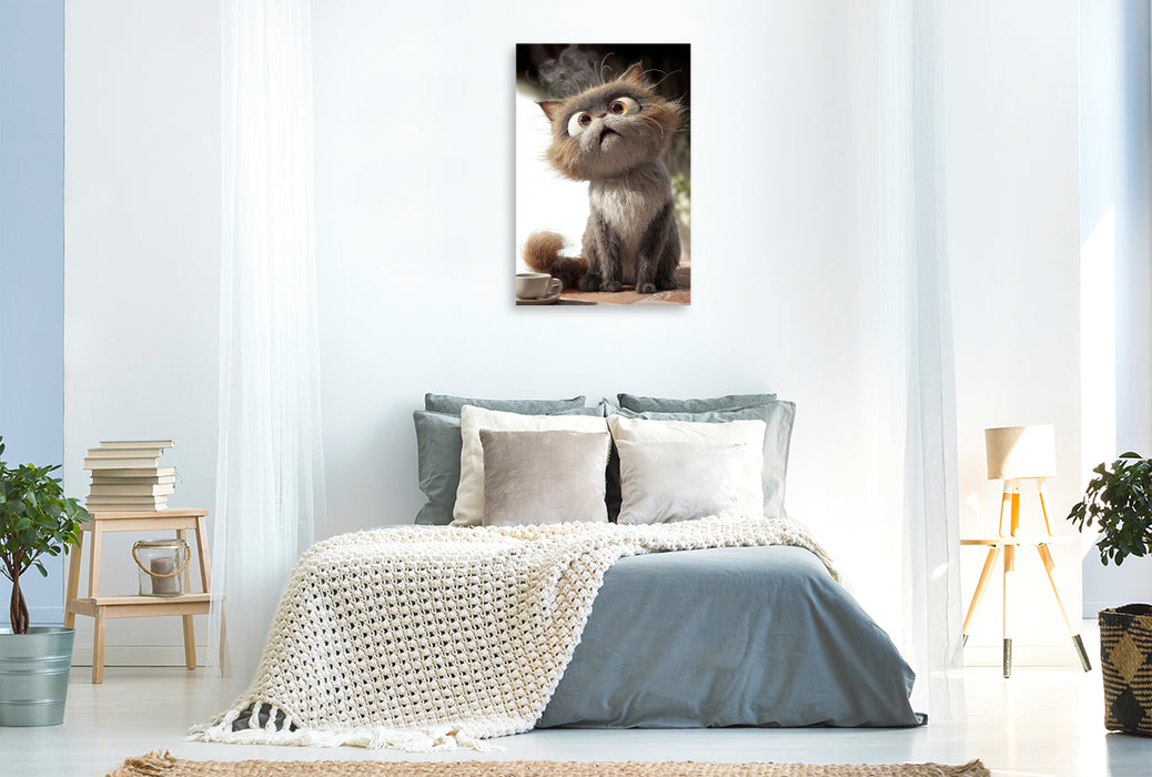 Premium Textil-Leinwand Weil sie die bestenplätze wählen