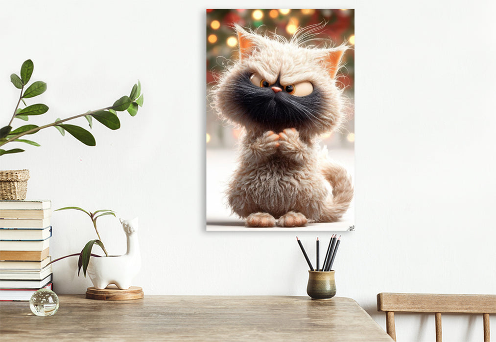 Premium Textil-Leinwand Weil der Baum kein Fitness-Gerät ist