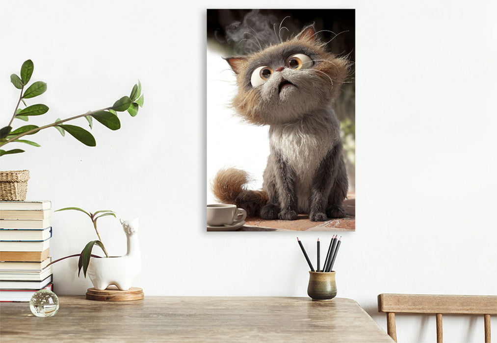 Premium Textil-Leinwand Weil sie die bestenplätze wählen