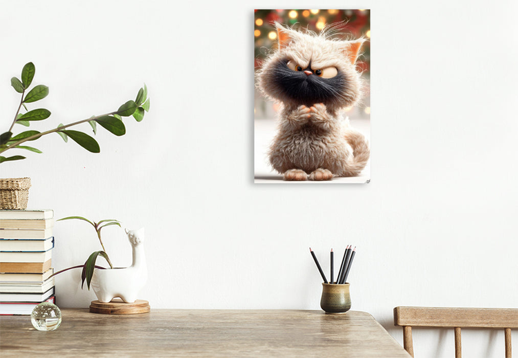 Premium Textil-Leinwand Weil der Baum kein Fitness-Gerät ist