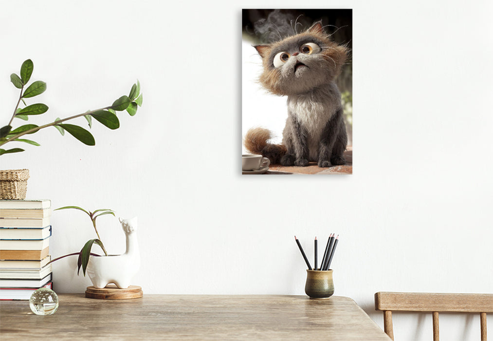 Premium Textil-Leinwand Weil sie die bestenplätze wählen