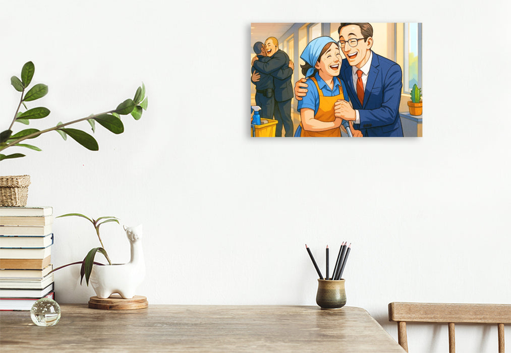 Premium Textil-Leinwand Tag der Dankbarkeit