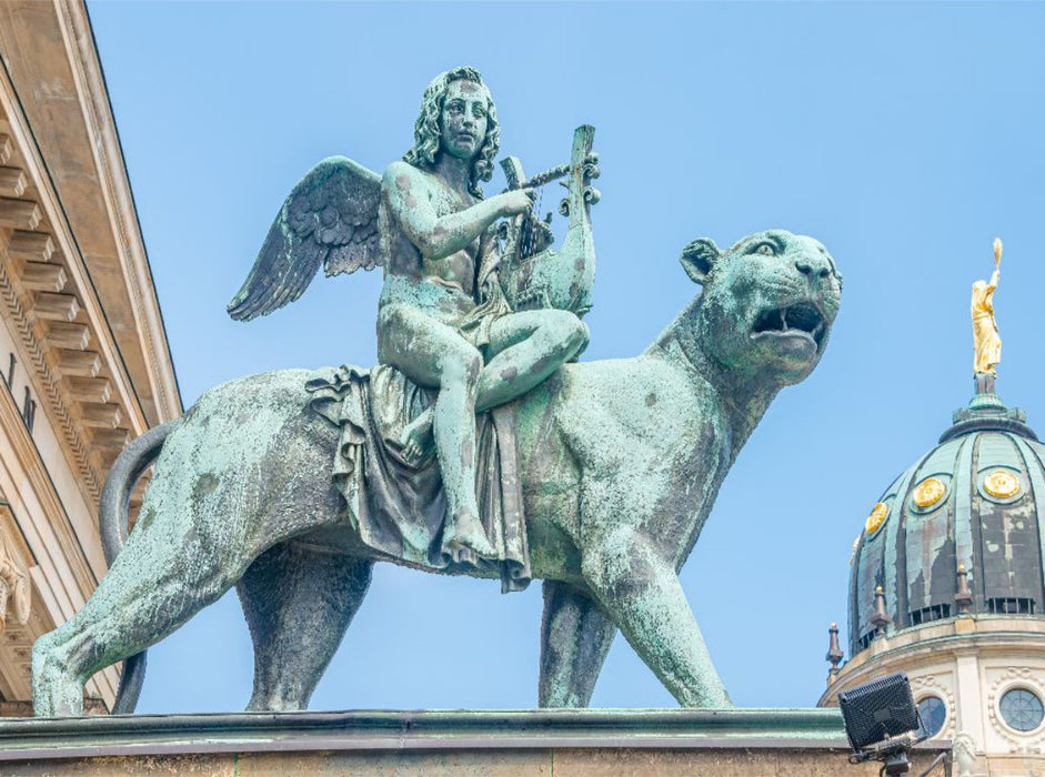 Berlin, Skulpturen im Konzerthaus - CALVENDO Foto-Puzzle'