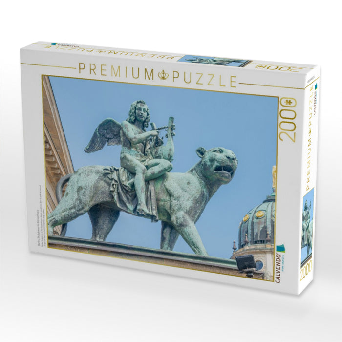 Berlin, Skulpturen im Konzerthaus - CALVENDO Foto-Puzzle'