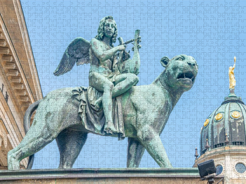 Berlin, Skulpturen im Konzerthaus - CALVENDO Foto-Puzzle'