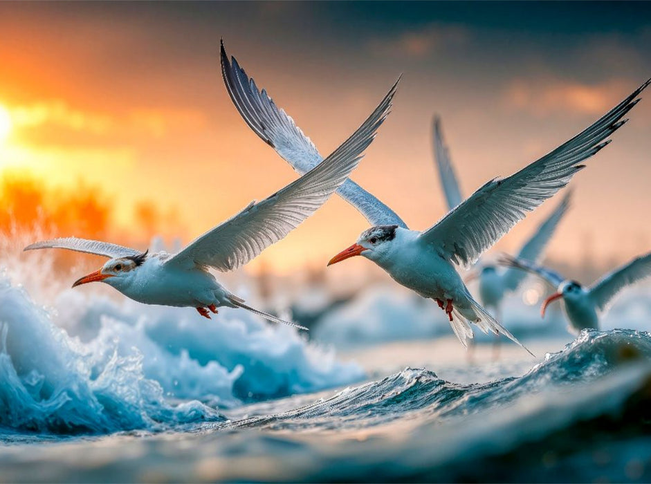 Ob sich hier die Fische fangen lassen - CALVENDO Foto-Puzzle'