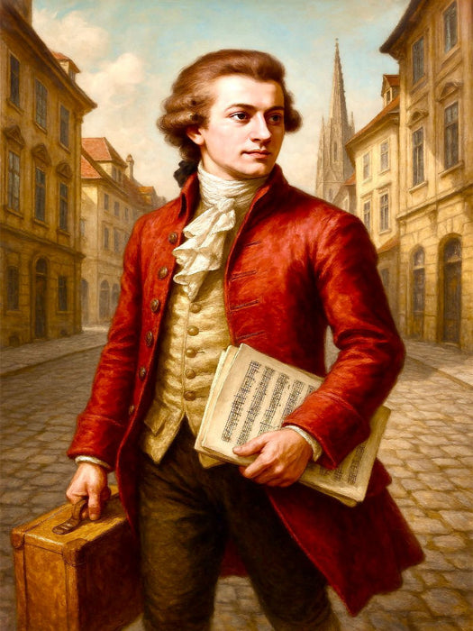 Wolfgang Amadeus Mozart - CALVENDO Foto-Puzzle'