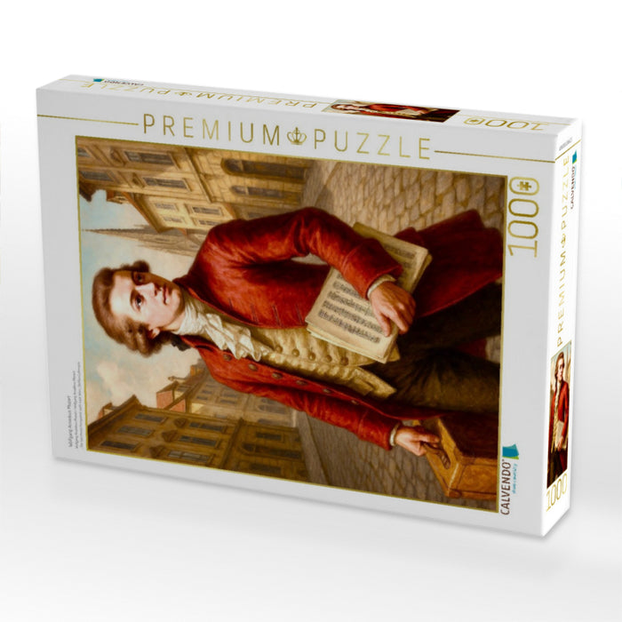 Wolfgang Amadeus Mozart - CALVENDO Foto-Puzzle'