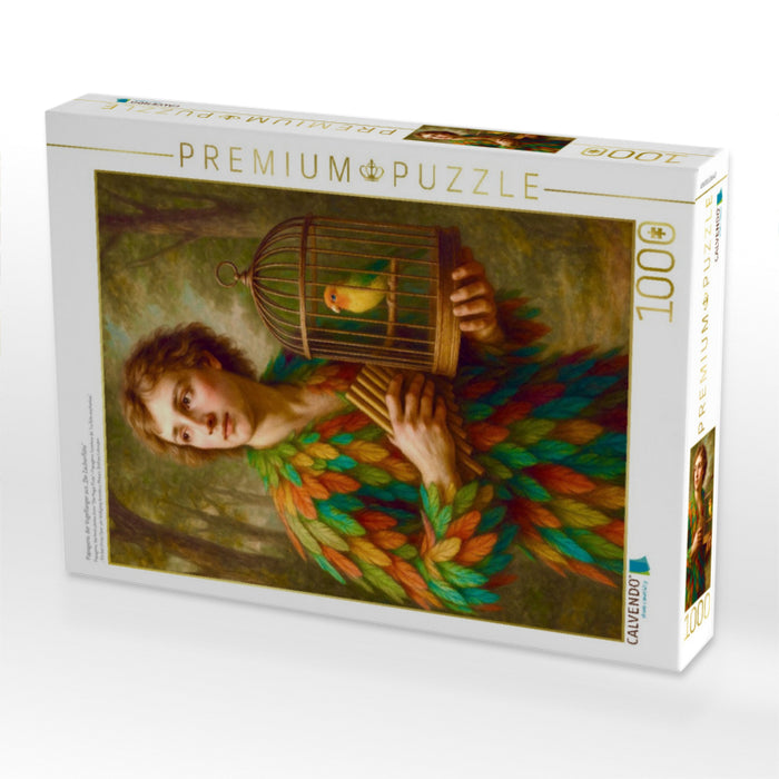 Papageno, der Vogelfänger aus „Die Zauberflöte“ - CALVENDO Foto-Puzzle'