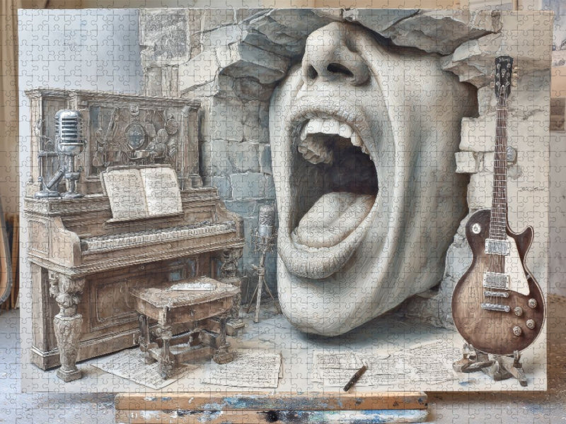 Bass im Blut - CALVENDO Foto-Puzzle'