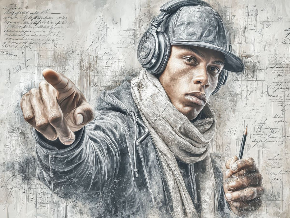 Musik macht mich echt - CALVENDO Foto-Puzzle'