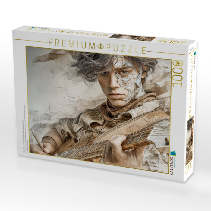 Ein Motiv aus dem Kalender Herzschlag in Noten - CALVENDO Foto-Puzzle'