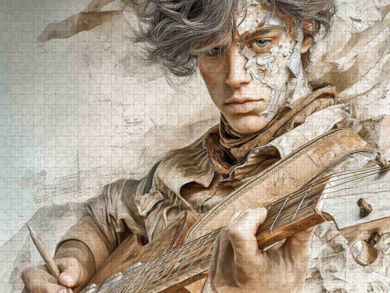 Ein Motiv aus dem Kalender Herzschlag in Noten - CALVENDO Foto-Puzzle'