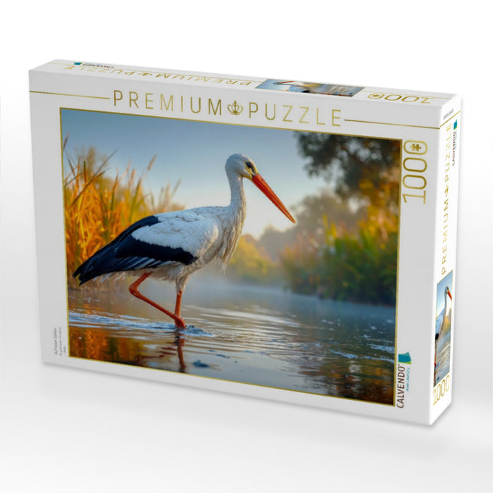 Auf leisen Sohlen - CALVENDO Foto-Puzzle'