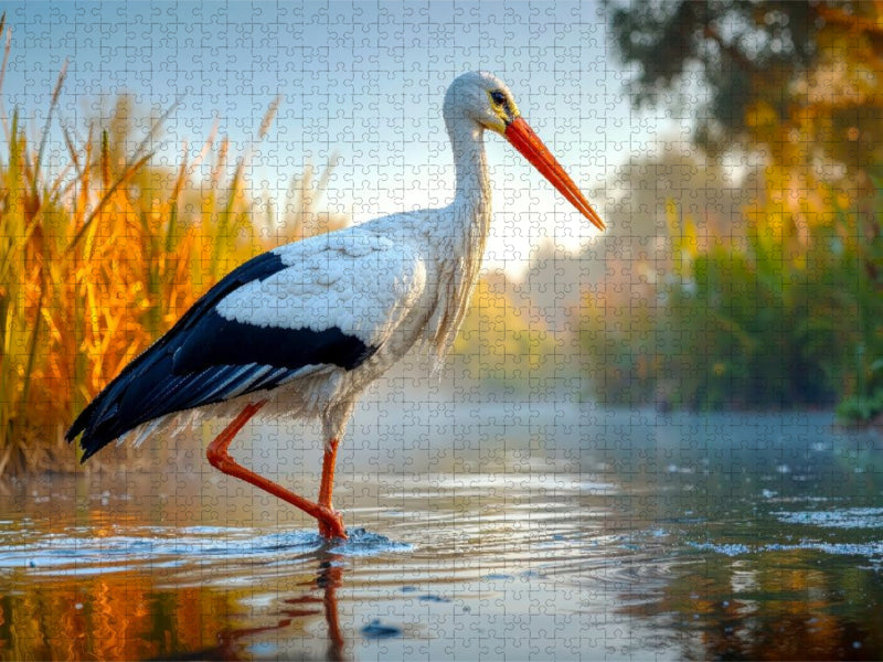 Auf leisen Sohlen - CALVENDO Foto-Puzzle'