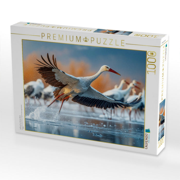 Aufbruch zu fernen Ufern - CALVENDO Foto-Puzzle'