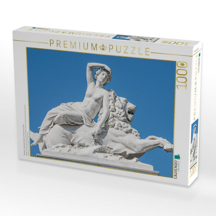 Potsdam, Seelöwenfontäne im Sanssouci Park - CALVENDO Foto-Puzzle'
